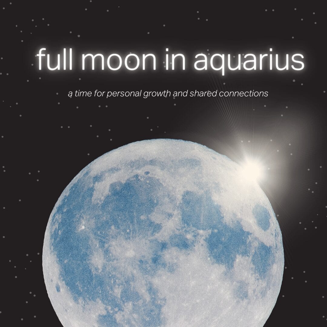 aquarius moon a time to self reflect through shared connection