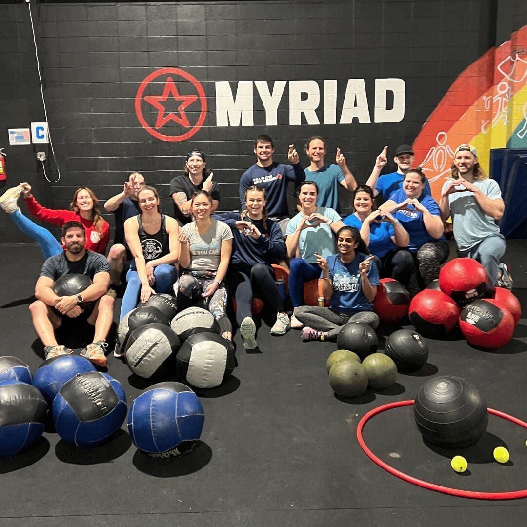 2024 Myriad Intramural Open Winners celebrate!