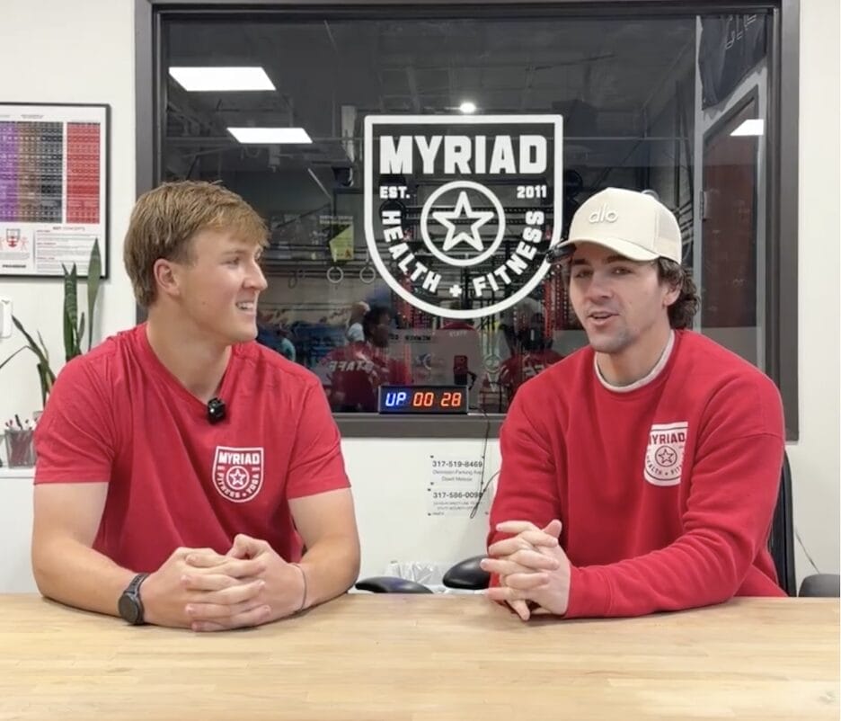 In this episode of "For Time" with Myriad, we hand the reins over to our two Spring Interns, Coach Harry and Coach Riley to share their experiences as employees of Myriad Fitness + Yoga.